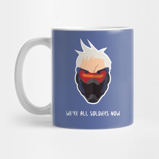 Soldier 76 Face by ivanomatt147